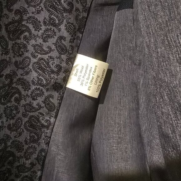 Joseph Abboud Wool Blend Classic Fit Blazer - Picture 6 of 6